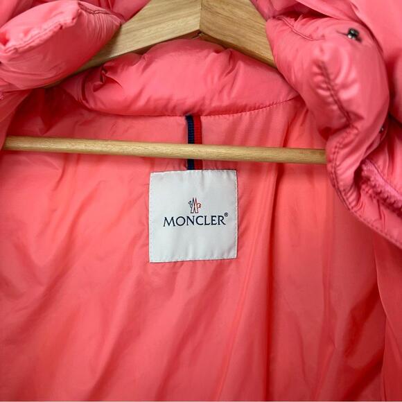 Moncler Kids Snap Button Caille  Giubbotto Snap Button Down Puffer Jacket - Picture 6 of 12